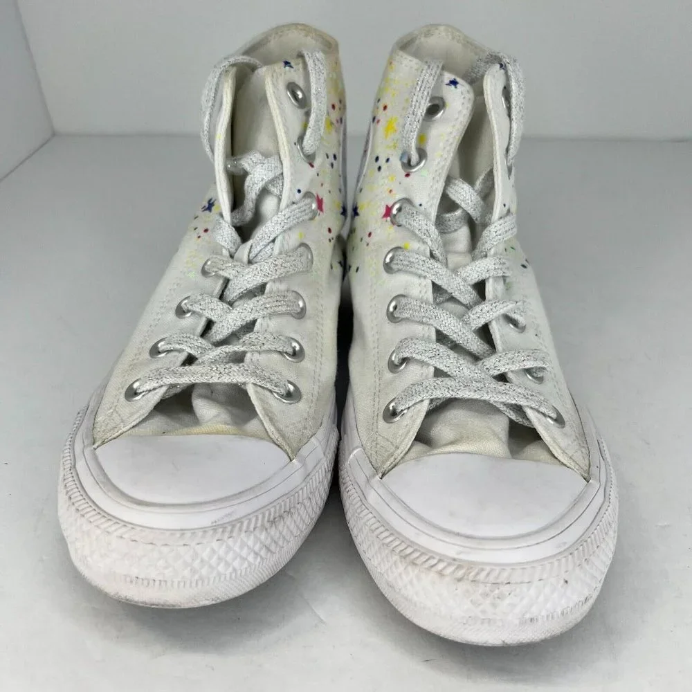 Converse Kids 266455F White Chuck Taylor All Star High Top Stars Size 6 Sneakers